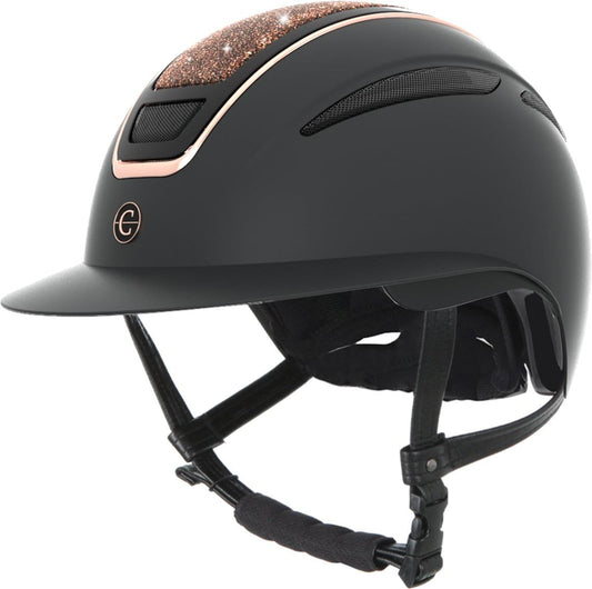 Covalliero kask jeździecki Elite Polo, rosegold 24h