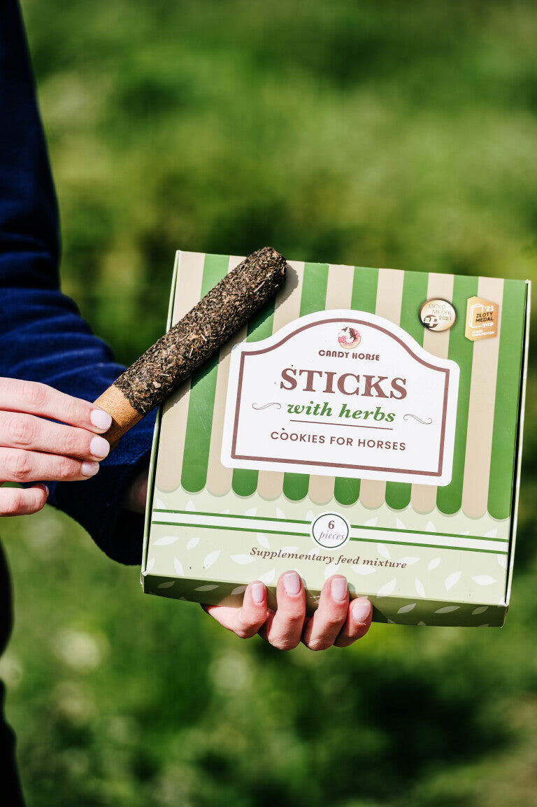 Candy Horse ciastka dla koni "paluchy" z ziołami 24h