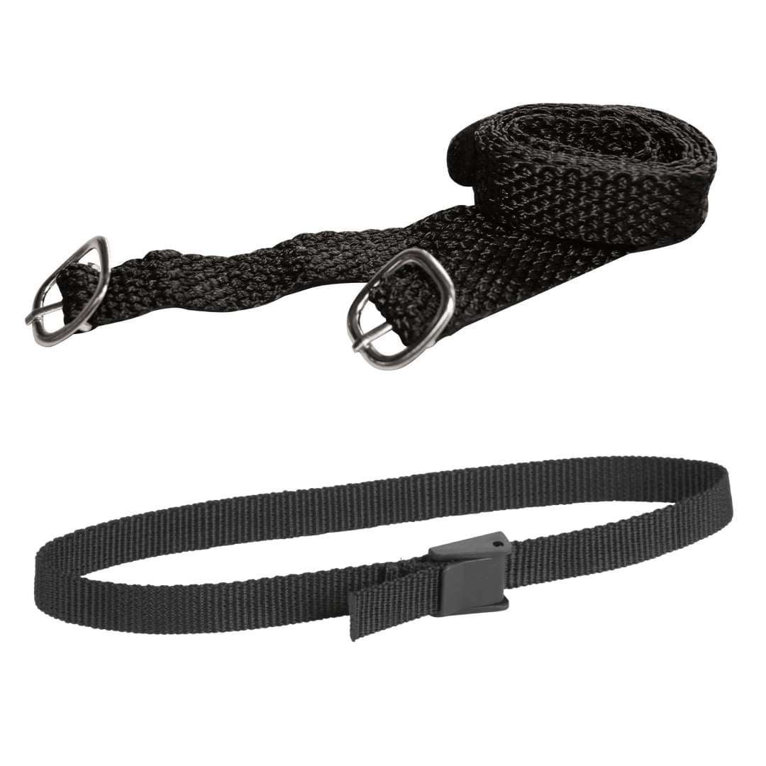 Covalliero paski do ostróg, czarny, para