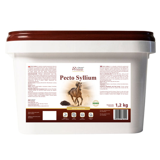 OverHorse produkt na odpiaszczanie PectoSyllium 1,2kg 24h