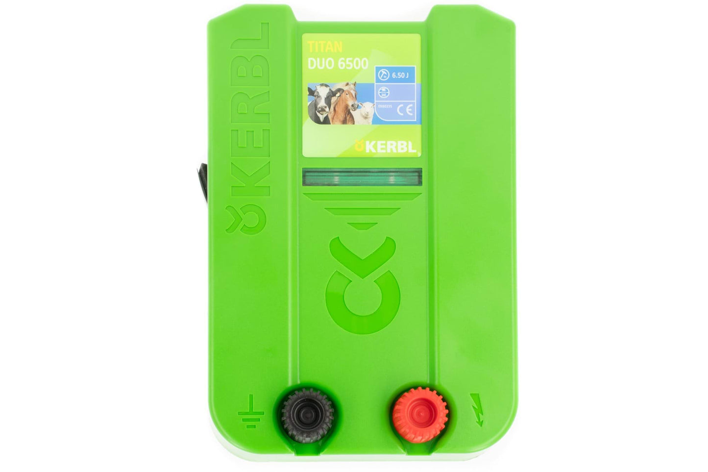 Kerbl elektryzator uniwersalny TITAN DUO 6500, na dziki, dla koni, bydła, owiec i kóz, 6,5 J