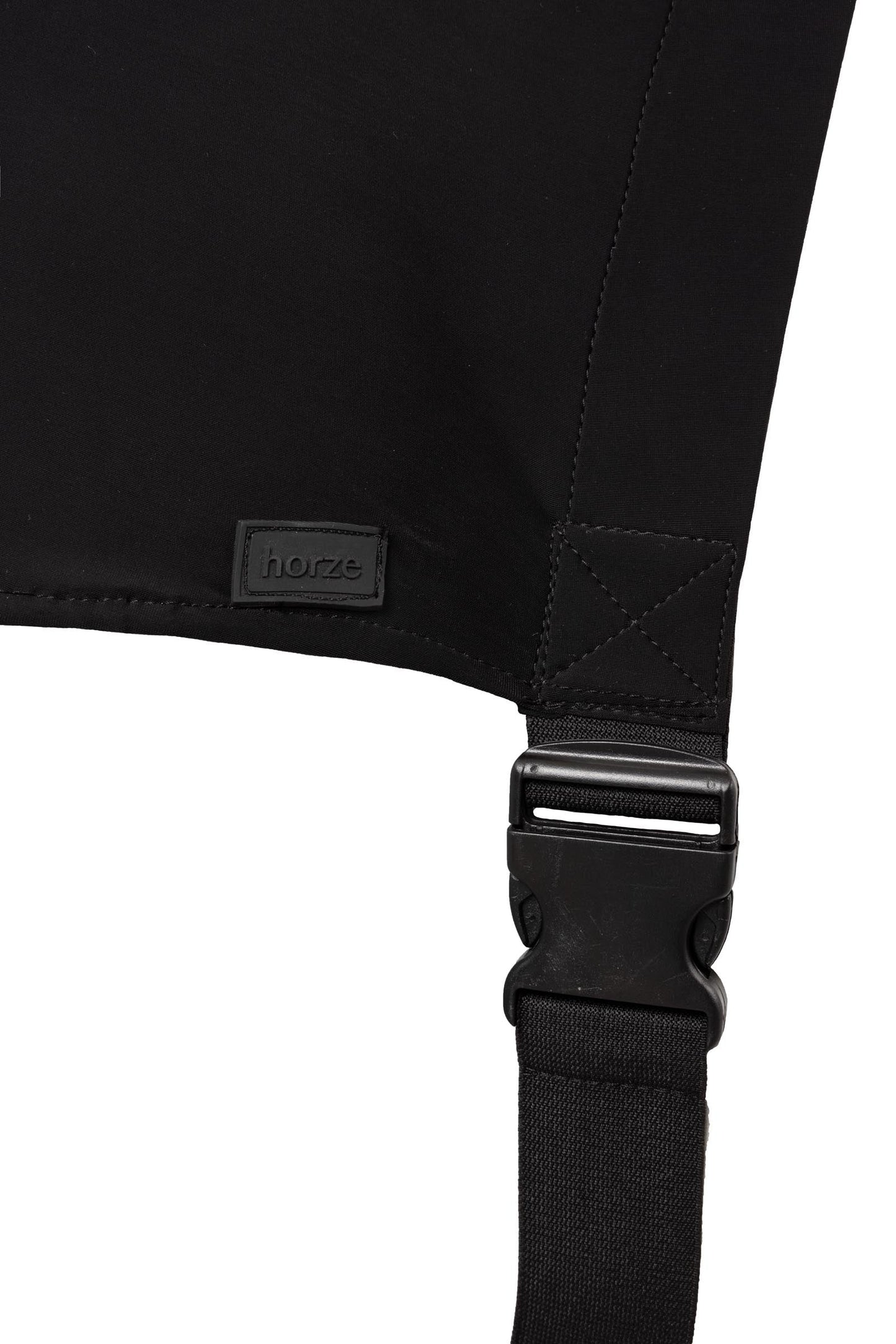 Horze ochraniacz pod derkę z futrem Comfort, czarny/ beżowy 24h