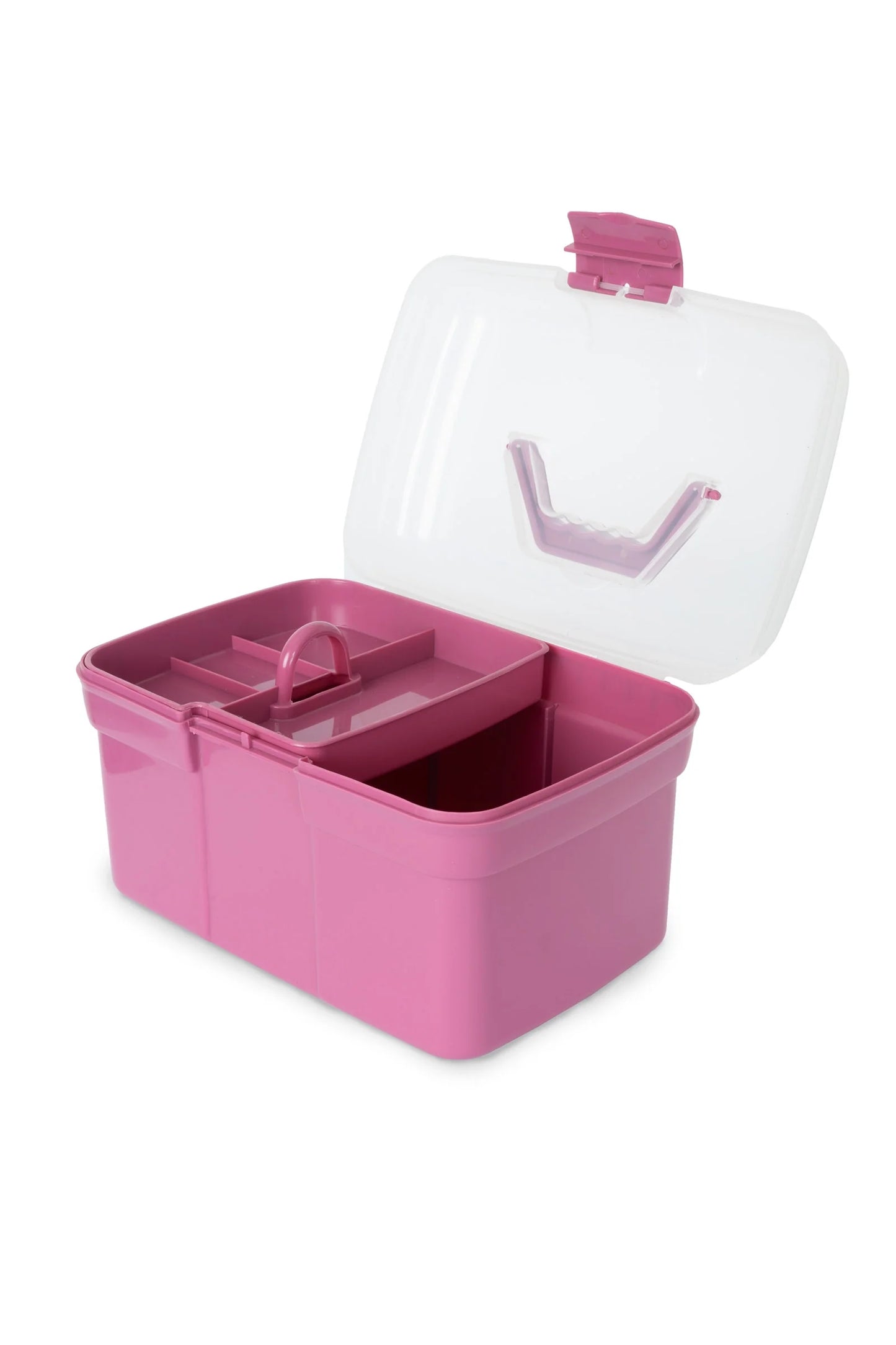 Horze zestaw do pielęgnacji ze skrzynką, różowy 24h