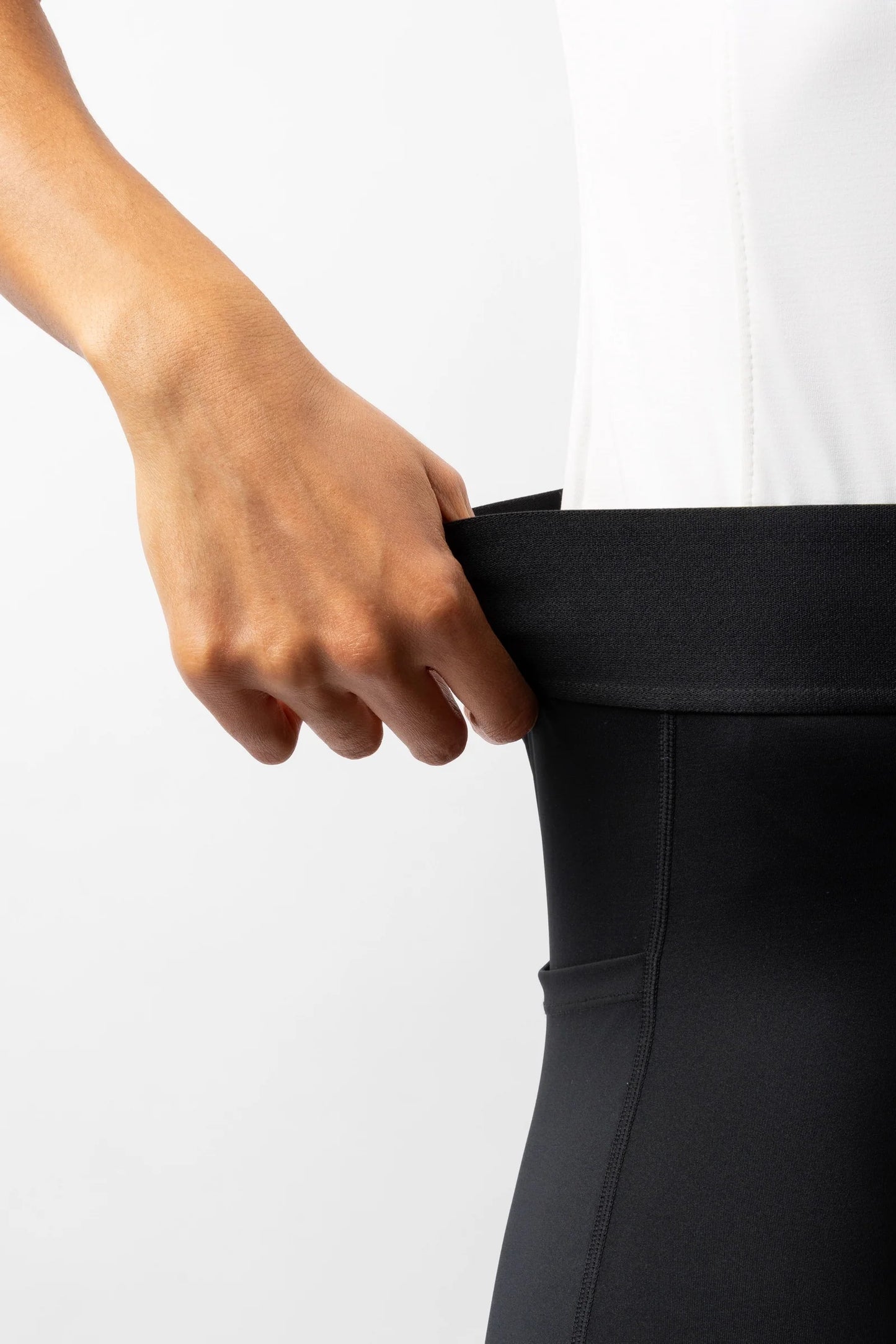 Horze Maia damskie legginsy z pełnym lejem, czarne