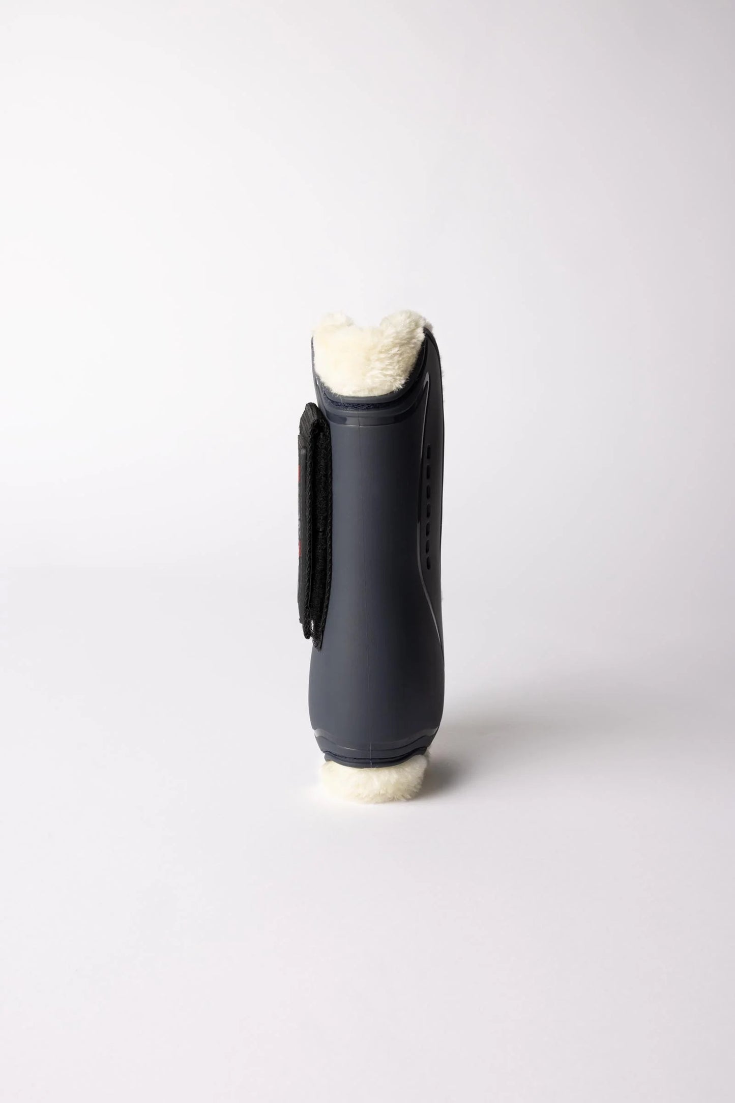 Horze ochraniacze przednie Armour Airflow z futrem, czarne 24h