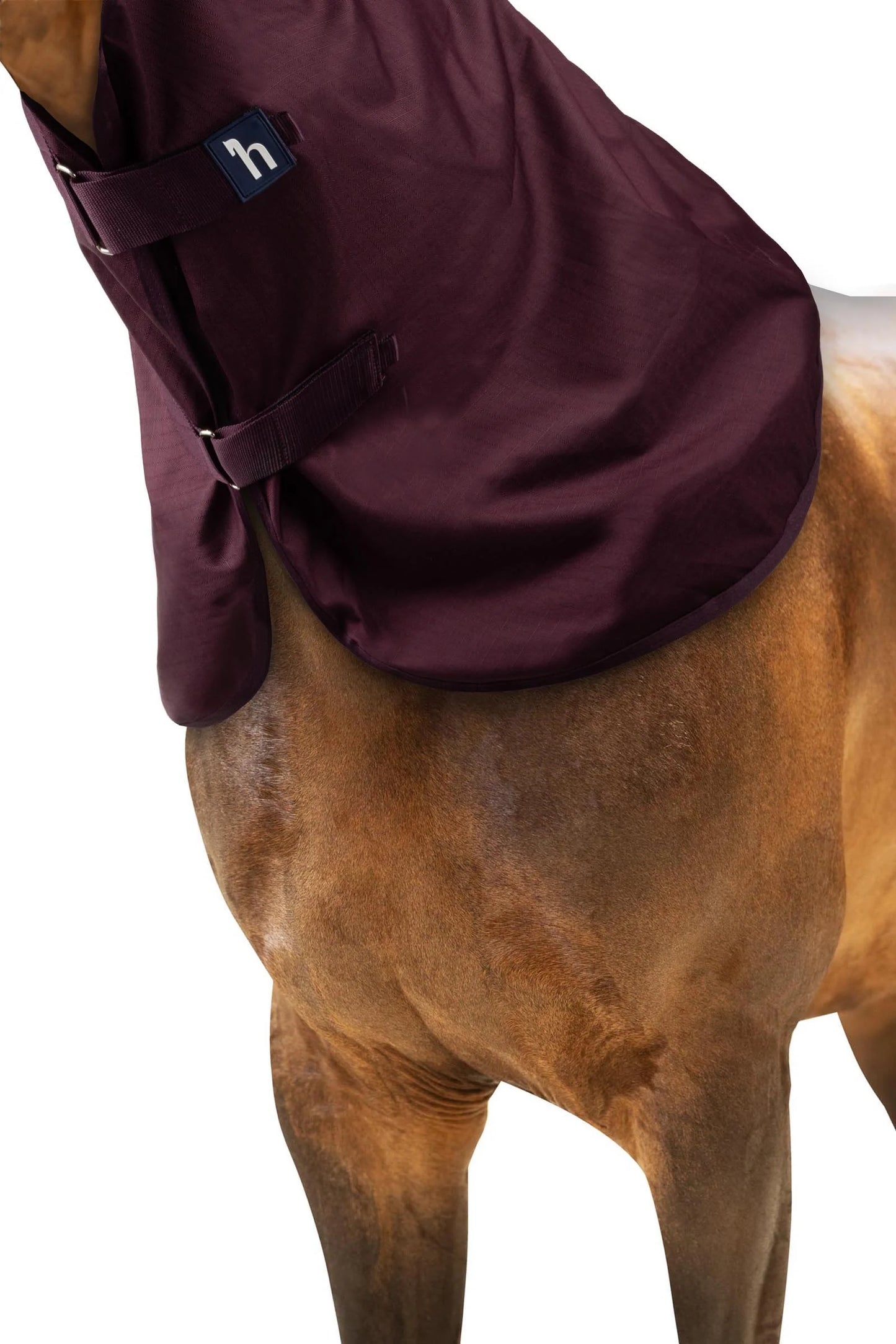 Horze kaptur do derki Newbridge 100g, bordowy 24h