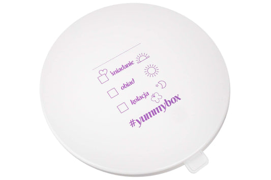 Kerbl pokrywka do miski na paszę Yummy, 6 l, biały