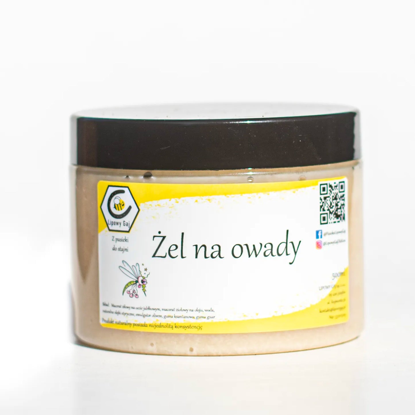 Lipowy Gaj żel na owady 500ml 24h