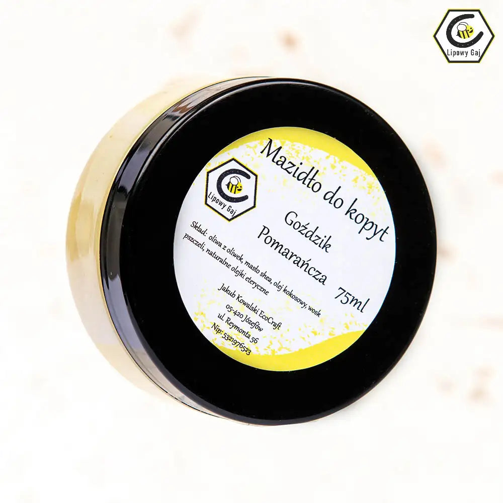 Lipowy Gaj balsam do kopyt - goździk, pomarańcza 75ml 24h