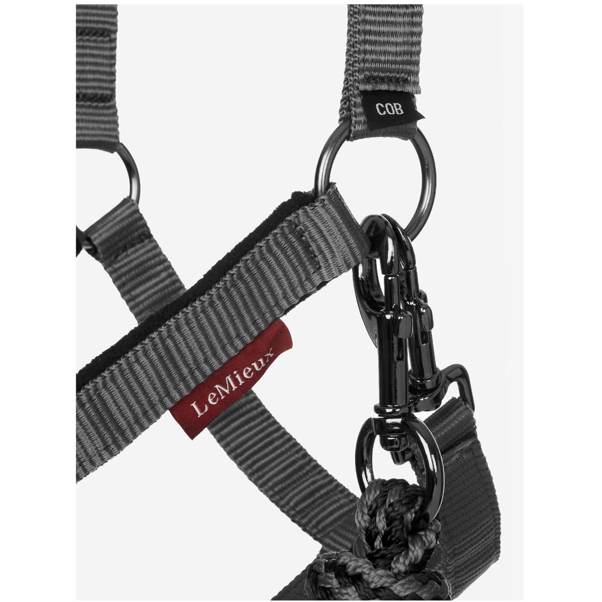 LeMieux kantar z uwiązem Vogue, Black 24h