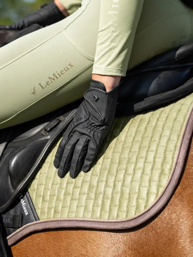 LeMieux rękawiczki "Close Contact", czarne 24h