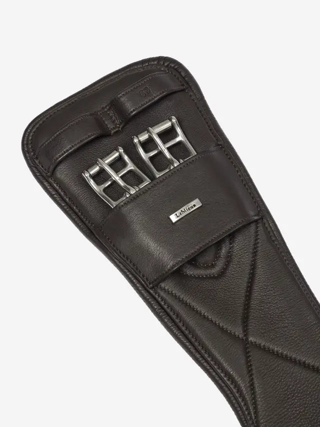 LeMieux krótki popręg Arika Contoured Dressage, brązowy