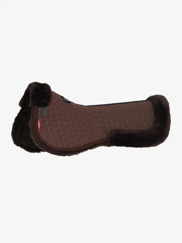 LeMieux podkładka z naturalnym futrem "Merino+", brązowy