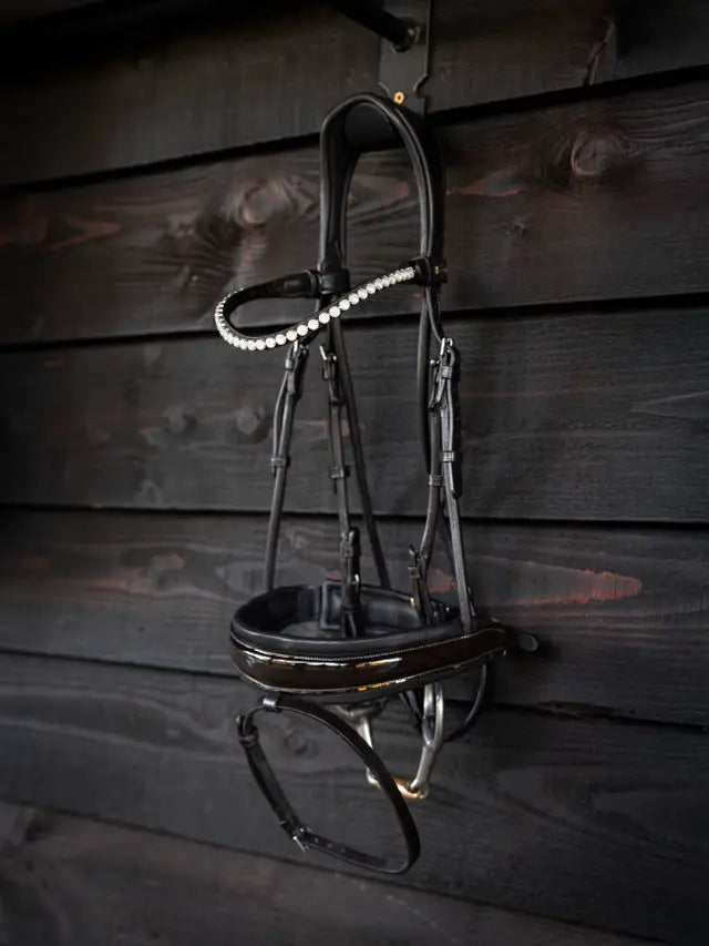 LeMieux naczółek "Ice Crystal", brązowy