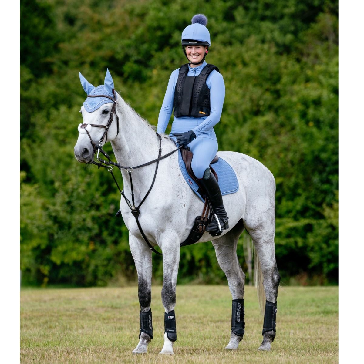 LeMieux czaprak skokowy "ProSport Suede CC", Powder Blue 24h