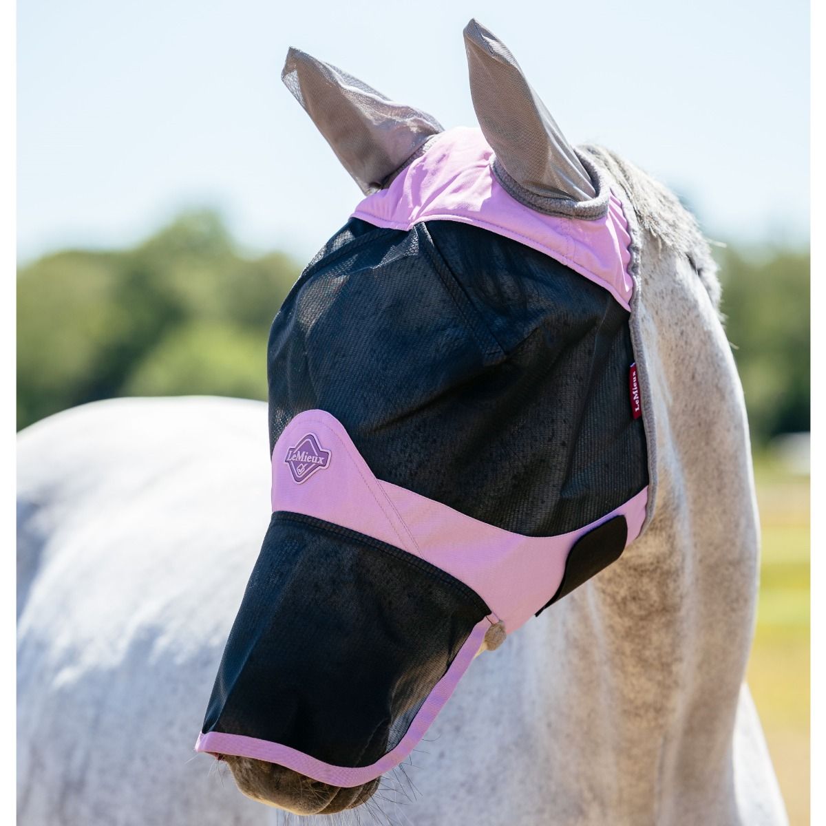LeMieux maska przeciw owadom LeMieux "Visor-Tek Full", Fondant 24h