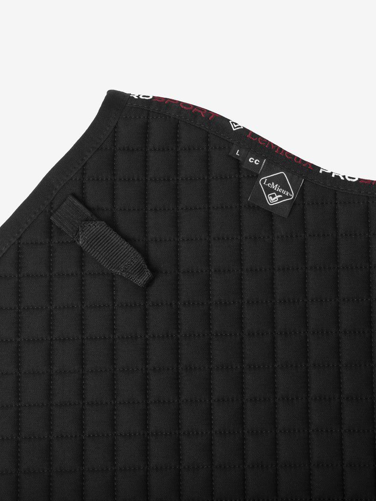 LeMieux czaprak Suede CC, Black 24h