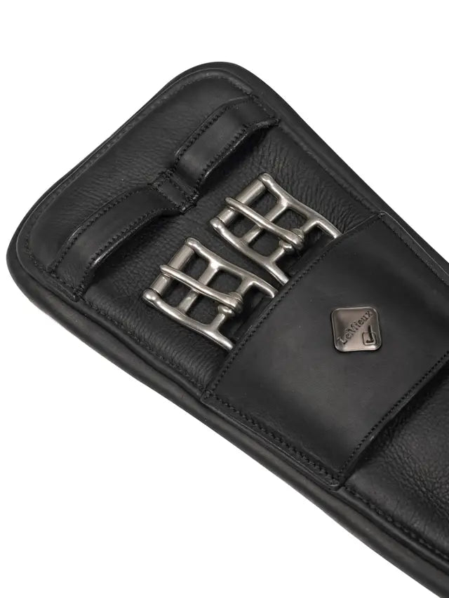 LeMieux krótki popręg Gel-Tek Anatomic Dressage, czarny