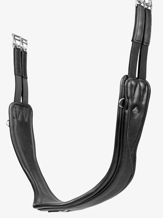 LeMieux popręg Gel-Tek Anatomic Jumping, czarny 24h