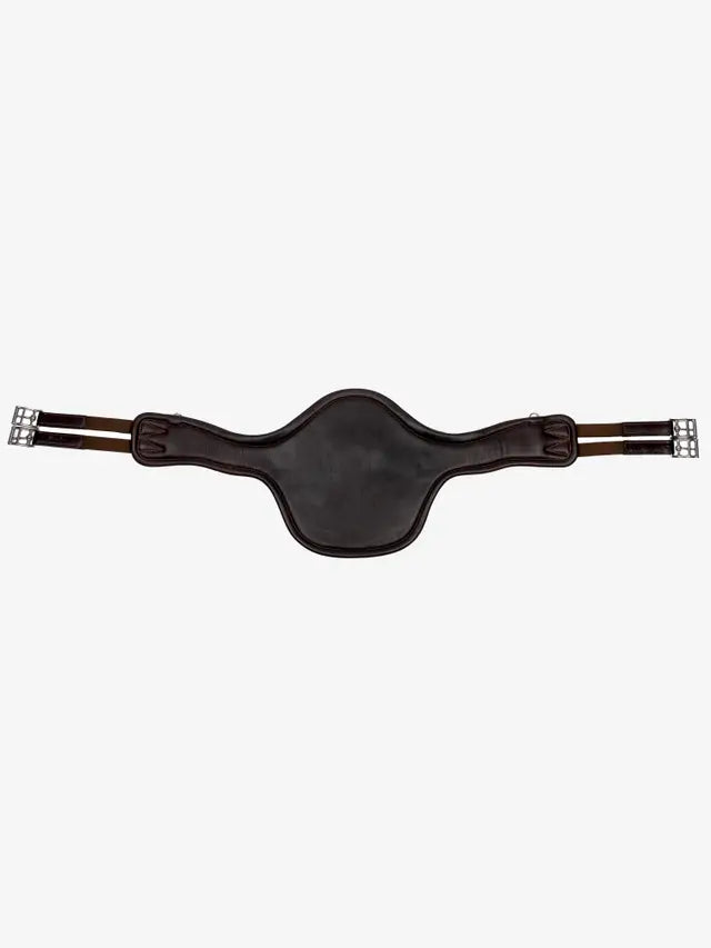 LeMieux długi popręg z fartuchem Gel-Tek Anatomic, brązowy
