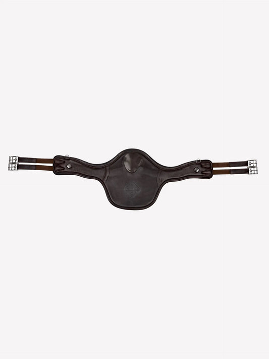 LeMieux długi popręg z fartuchem Gel-Tek Anatomic, brązowy