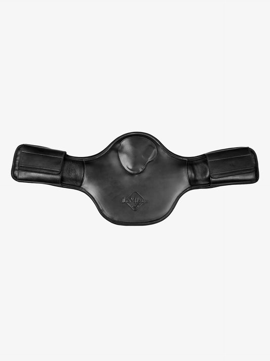 LeMieux krótki popręg z fartuchem Gel-Tek Anatomic, czarny