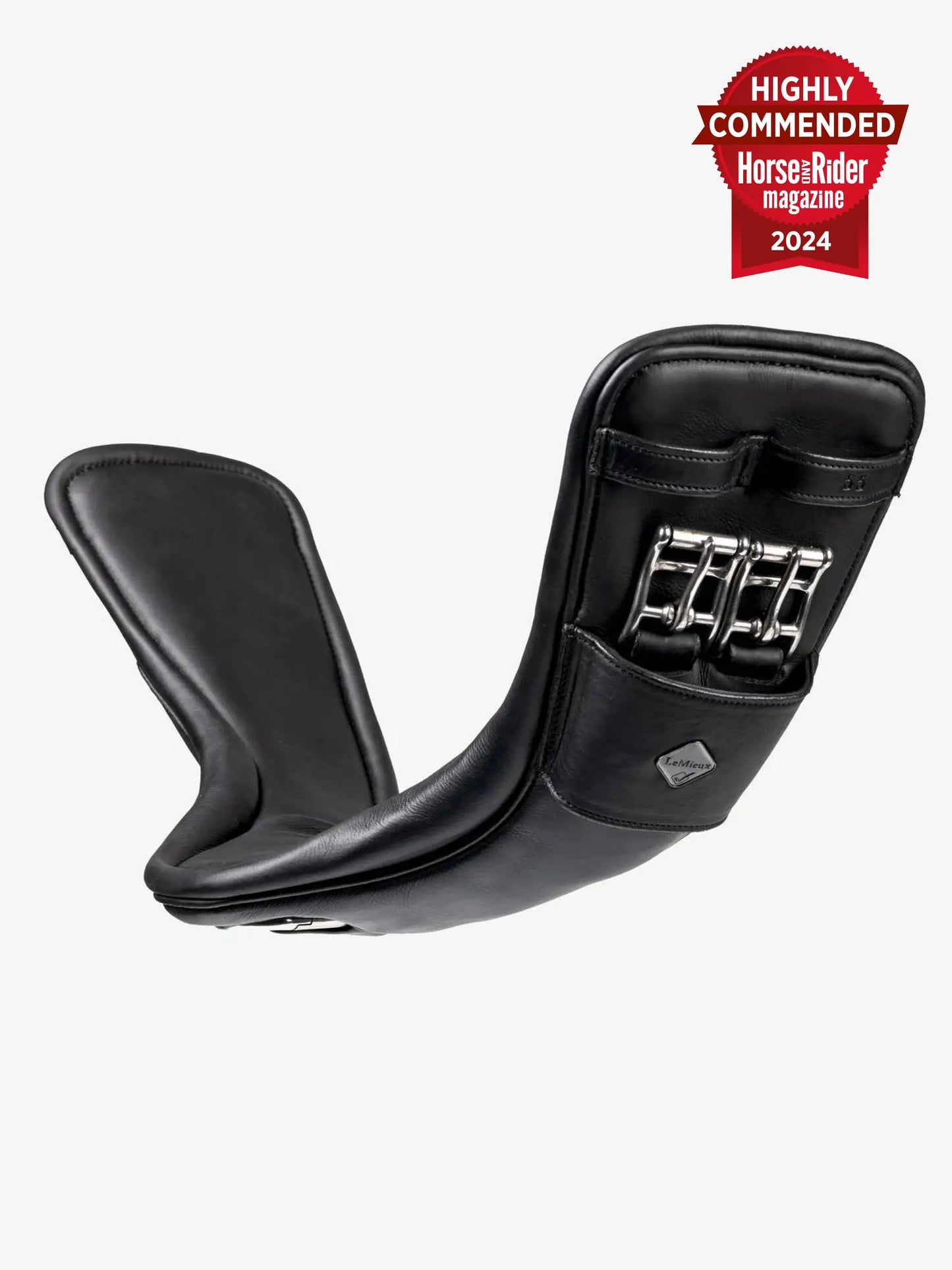 LeMieux krótki popręg Gel-Tek Anatomic Mono, czarny