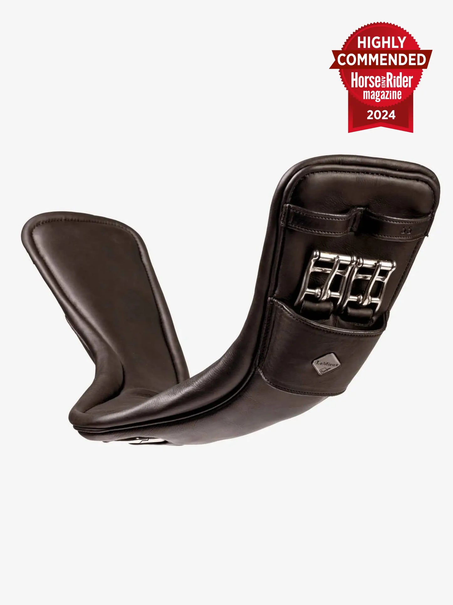 LeMieux krótki popręg Gel-Tek Anatomic Mono, brązowy