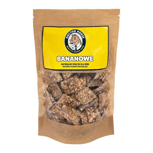 Doctor Horse x Końska Cukierenka naturalne smaczki dla koni 1l, banan 24h