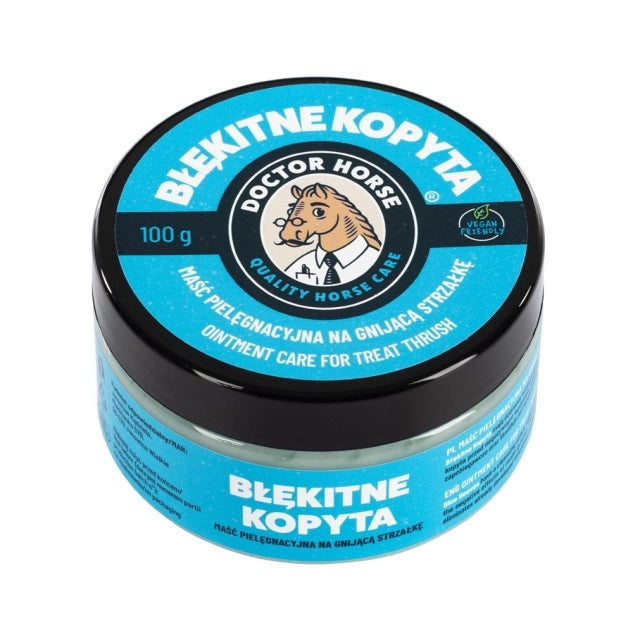 Doctor Horse "Błękitne Kopyta" maść na gnijące strzałki 100g 24h