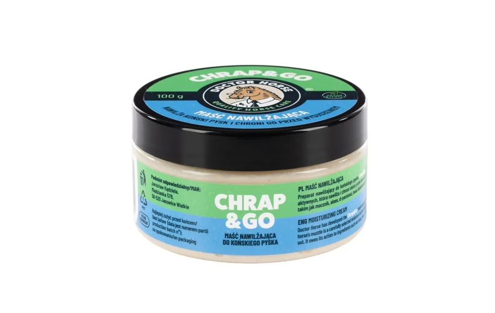 Doctor Horse "Chrap&Go" maść na chrapki 100g 24h