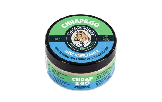 Doctor Horse "Chrap&Go" maść na chrapki 100g 24h