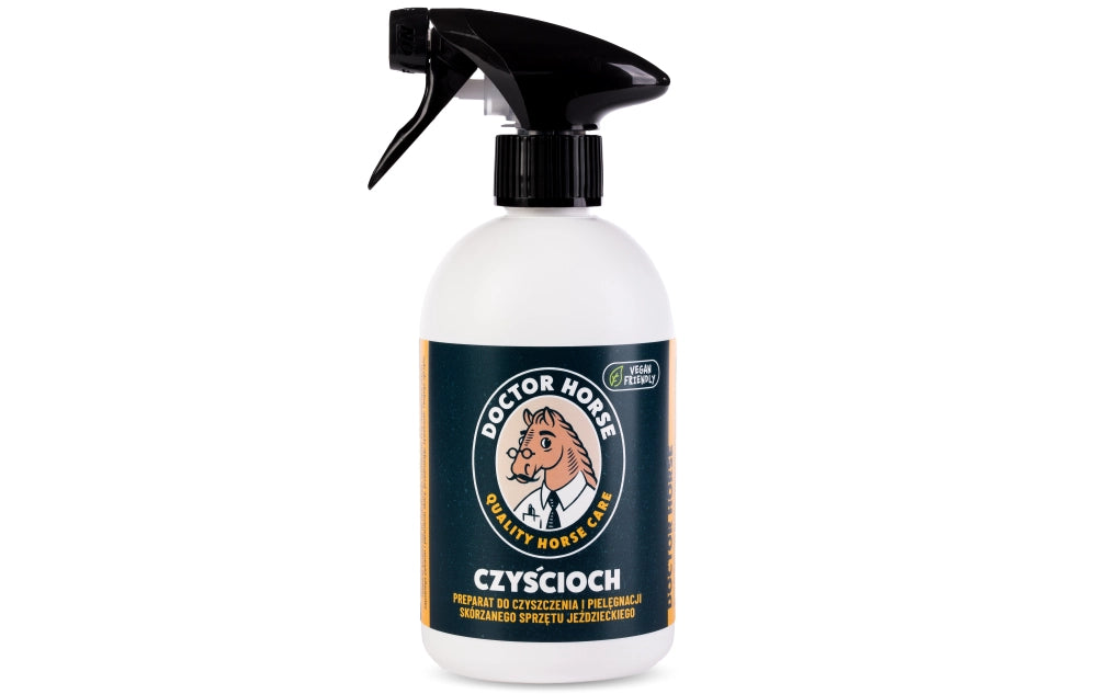 Doctor Horse "Czyścioch" preparat do czyszczenia i pielęgnacji sprzętu 500ml 24h