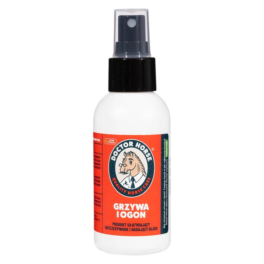 Doctor Horse "Grzywa i Ogon" odżywka ułatwiająca rozczesywanie i nadająca blask 100ml 24h