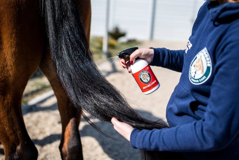 Doctor Horse "Grzywa i Ogon" odżywka ułatwiająca rozczesywanie i nadająca blask 500ml 24h