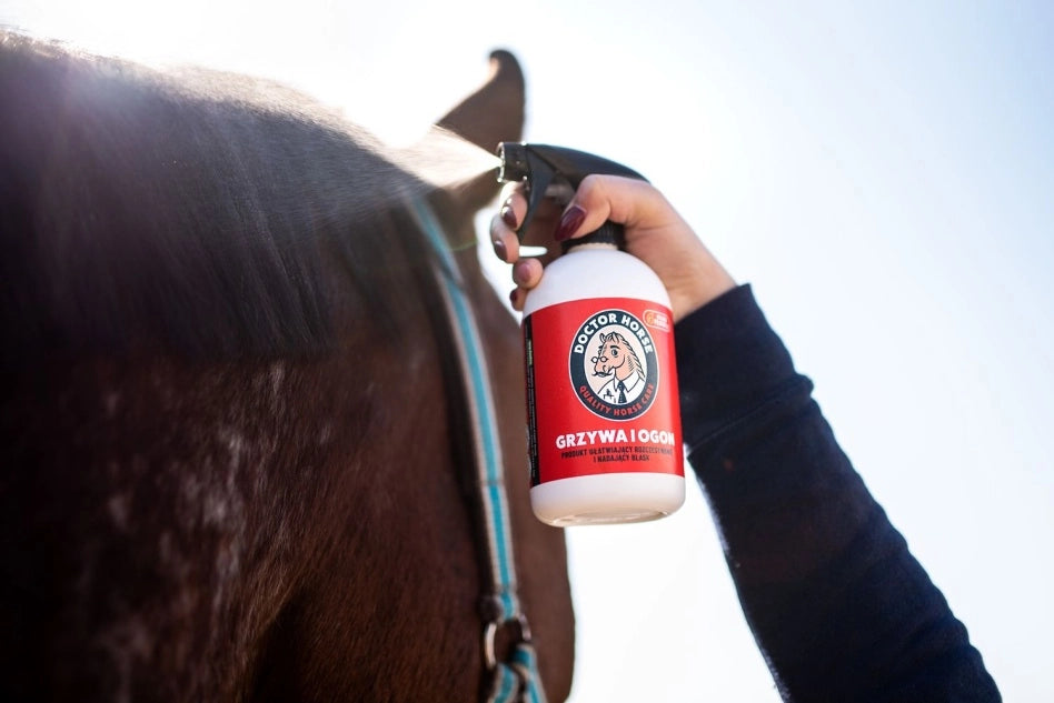 Doctor Horse "Grzywa i Ogon" odżywka ułatwiająca rozczesywanie i nadająca blask 500ml 24h
