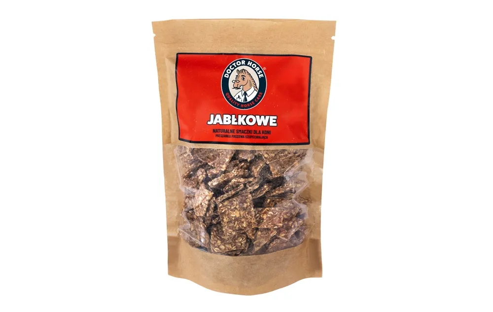 Doctor Horse x Końska Cukierenka naturalne smaczki dla koni 1l, jabłko 24h
