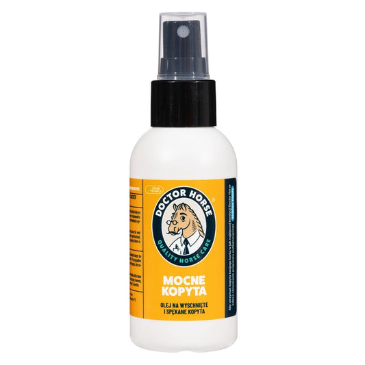 Doctor Horse "Mocne Kopyta" olej do kopyt w spray'u 100ml 24h