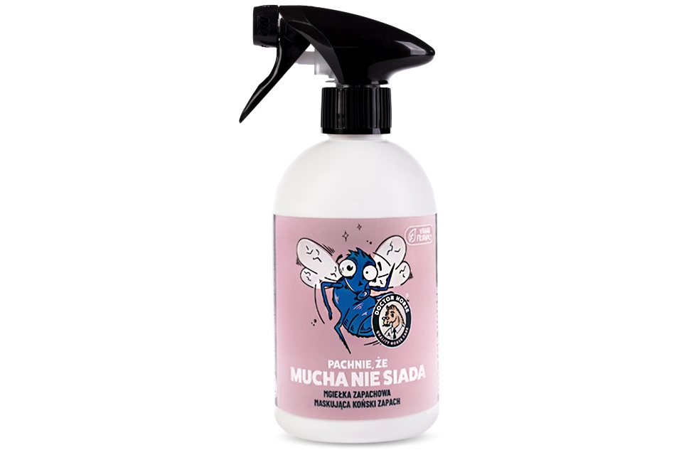Doctor Horse "Pachnie, że Mucha Nie Siada" mgiełka maskująca koński zapach 500ml 24h