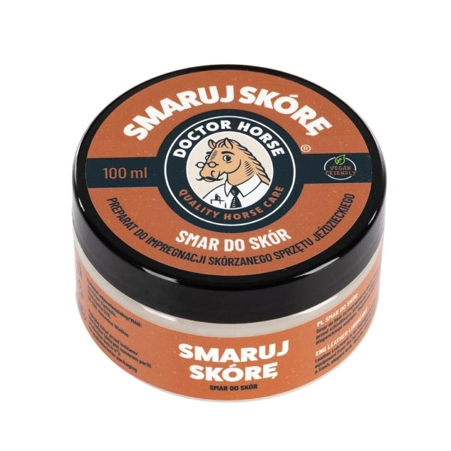 Doctor Horse "Smaruj Skórę" smar do siodła 100ml 24h