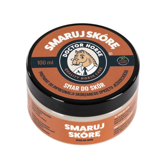 Doctor Horse "Smaruj Skórę" smar do siodła 100ml 24h